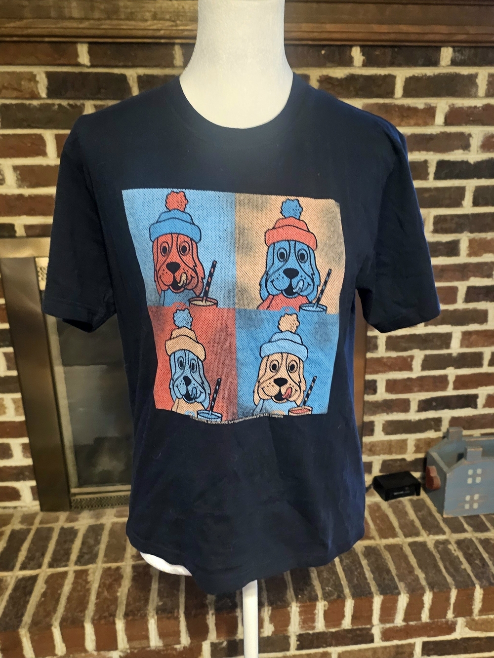Icee Slush Puppy Black Graphic Tee